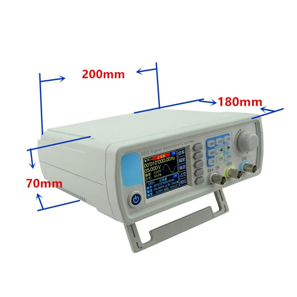 JDS6600 Serisi 15/30/40/50MHZ  - Function Arbitrary Waveform Generator incelemesi ve fiyatı