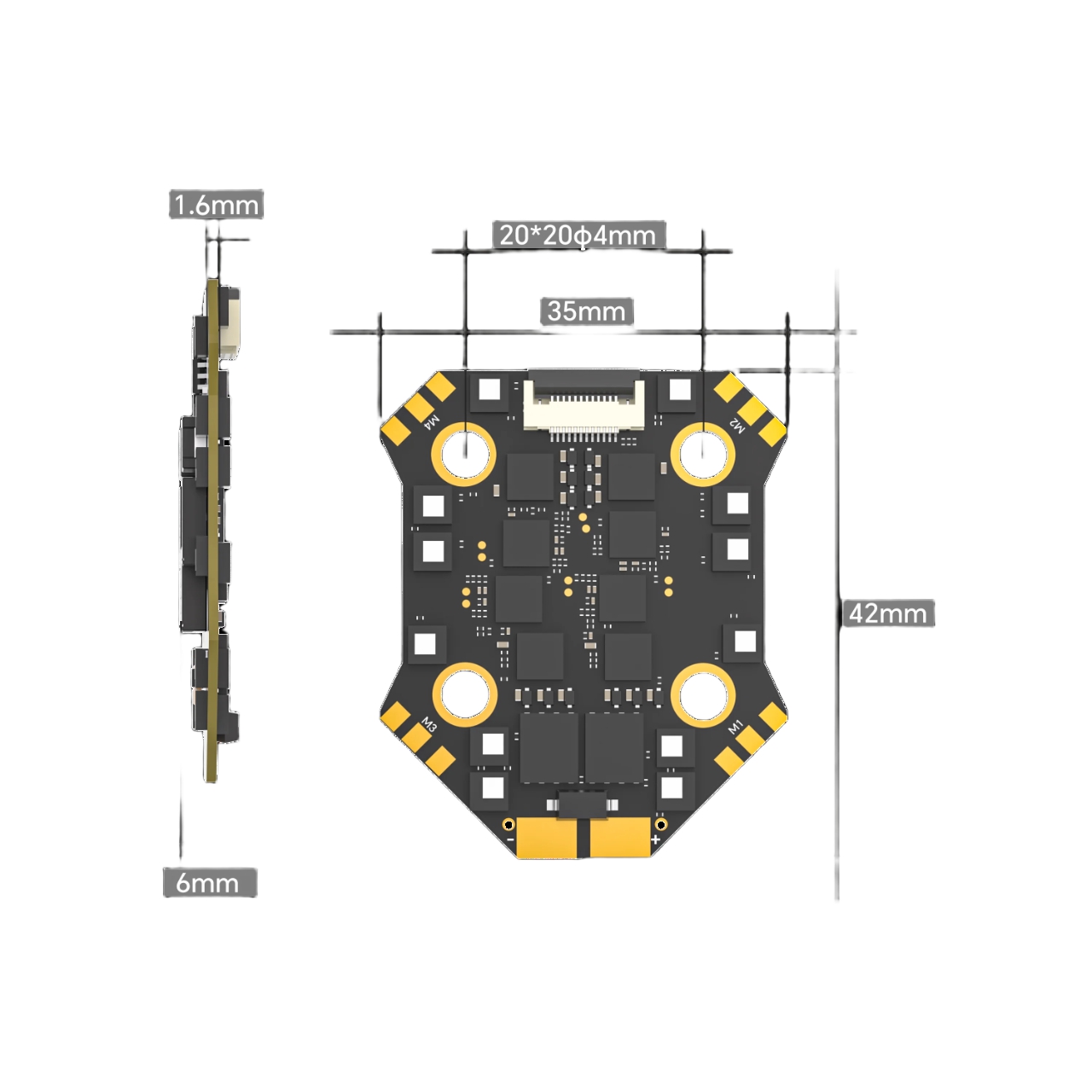 IFlight Borg F7 Mini Stack ICM - Fpv Flight Controller F7 Stack 60A incelemesi ve fiyatı