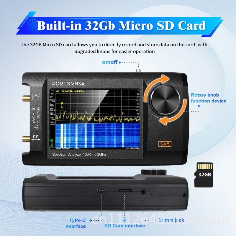 SA5 Çok Fonksiyonlu El Tipi Sp - Signal Generator Spectrum Analyzer incelemesi ve fiyatı