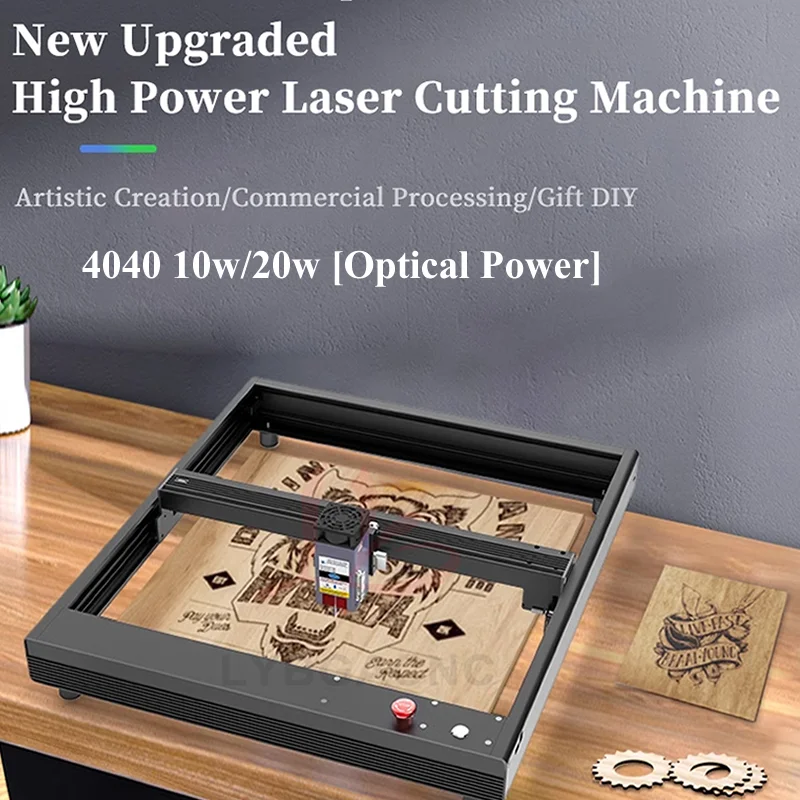 LY 4040 10W/20W Masaüstü Çerçe - Mini Laser Engraver Cnc Router incelemesi ve fiyatı
