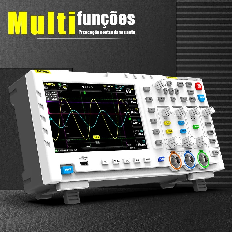FNIRSI 1014D Dijital Osiloskop - Digital Storage Oscilloscope 100Mhz incelemesi ve fiyatı